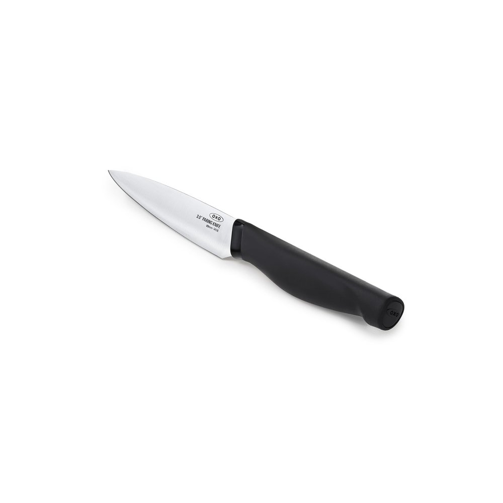 OXO Good Grips 3.5 Inch Paring Knife, Black/Silver, 3-1/2-Inch
