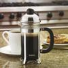 BonJour Coffee Stainless Steel French Press with Glass Carafe, 33.8-Ounce, Monet, Black Handle view 3
