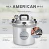 All American 1930: 21.5qt Pressure Cooker/Canner (The 921) - Exclusive Metal-to-Metal Sealing System - Easy to Open & Close - Suitable for Gas, Electric, or Flat Top Stoves - Made in the USA view 2