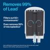 Brita Faucet Mount Water Filter for Sink, Removes 99% of Lead, Elite Filtration System, Includes 2 Replacement Filters, White view 2