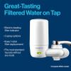Brita Faucet Mount Water Filter for Sink, Removes 99% of Lead, Elite Filtration System, Includes 2 Replacement Filters, White view 4