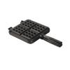 NordicWare 15040 Cast Aluminum Stovetop Belgium Waffle Iron view 1