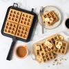 NordicWare 15040 Cast Aluminum Stovetop Belgium Waffle Iron view 4