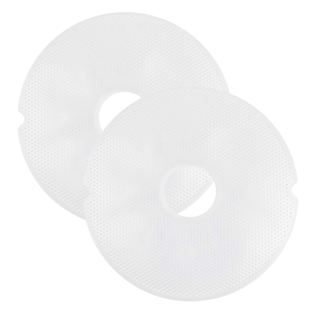 NESCO LM-2-6 Round Plastic Mesh 13 1/2" Clean-A-Screens, for Dehydrators, (Pack of 2)