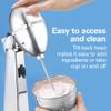 Hamilton Beach DrinkMaster Electric Drink Mixer, Retro Milkshake Maker & Milk Frother, 2 Speeds, Extra-Large 28 oz. Stainless Steel Cup, Classic Chrome view 4