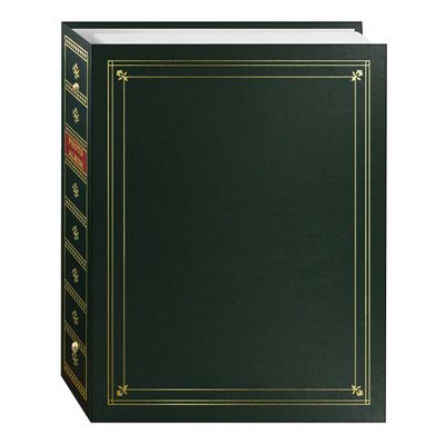 Pioneer APS 3-Ring Bi-Directional Le Memo Album, Hunter Green