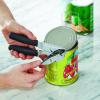 Swing-A-Way Comfort Comfort Grip Can Opener - All-Steel Construction, Smooth - Easy to Use, High-Carbon Cutting Wheel, Integrated Bottle Opener, Easy to Clean, Ideal for Arthritis and Seniors (Black) view 4