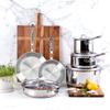 All-Clad Copper Core 5-Ply Stainless Steel Fry Pan 8 Inch Induction Oven Broiler Safe 600F Pots and Pans, Cookware Silver view 2