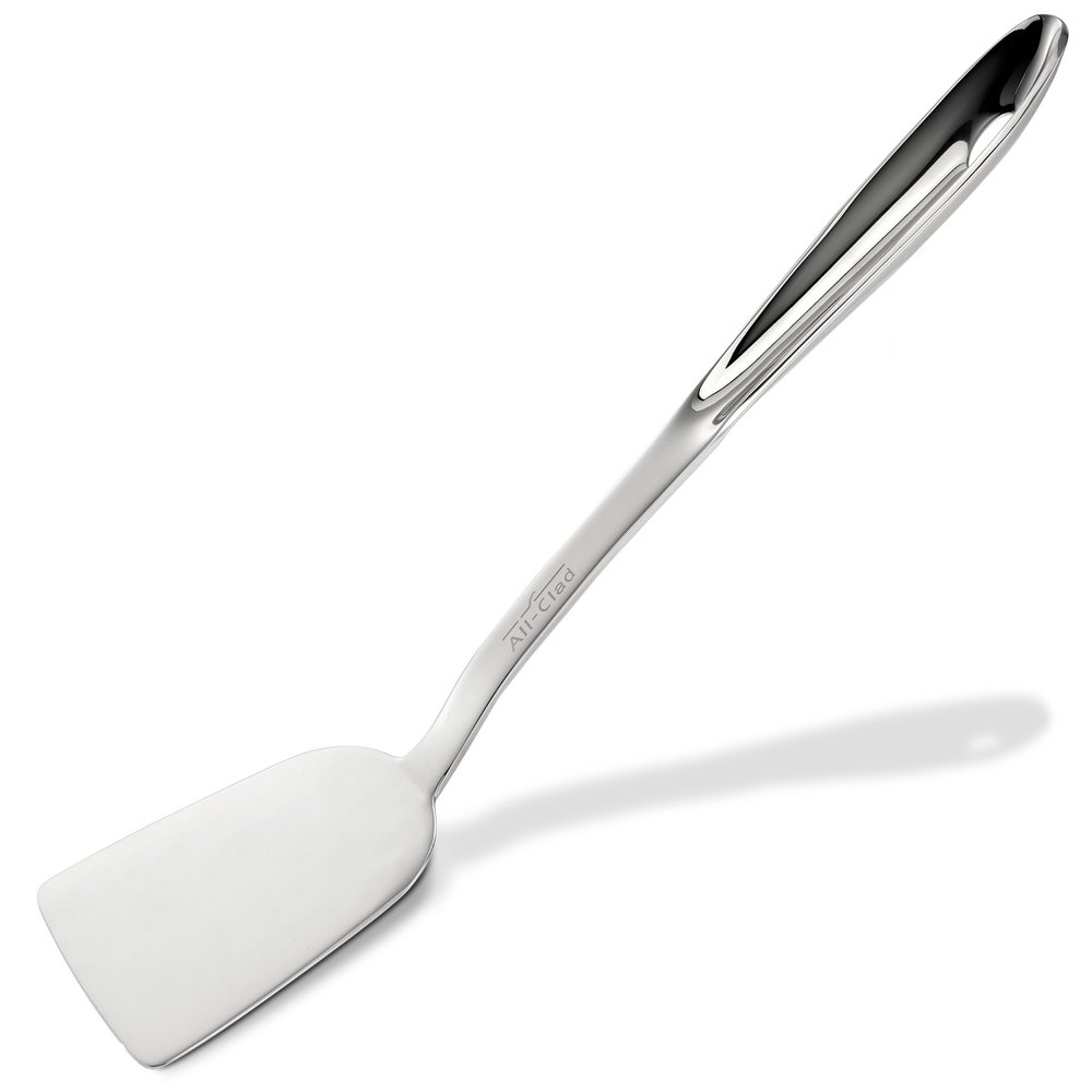 All-Clad Specialty Stainless Steel Kitchen Gadgets Turner Kitchen Tools, Kitchen Hacks Silver
