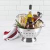 All-Clad Tools and Accessories Stainless Steel Colander 5 Quart Strainer, Pasta Strainer with Handle, Pots and Pans Silver view 2