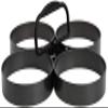 Norpro Nonstick Egg/Pancake Rings, 4 Piece Set view 2