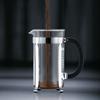 Bodum 12oz Chambord French Press Coffee Maker, High-Heat Borosilicate Glass, Polished Stainless Steel  Made in Portugal view 2