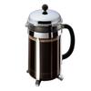 Bodum 51oz Chambord French Press Coffee Maker, High-Heat Borosilicate Glass, Polished Stainless Steel  Made in Portugal view 1