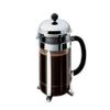 Bodum 51oz Chambord French Press Coffee Maker, High-Heat Borosilicate Glass, Polished Stainless Steel  Made in Portugal view 3