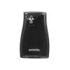 Proctor Silex Power Electric Automatic Can Opener for Kitchen with Knife Sharpener, Twist-off Easy-Clean Lever, Cord Storage, Black (75217PS) view 1