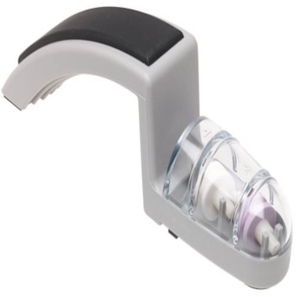 MinoSharp Ceramic Wheel Water Sharpener, Grey/Black