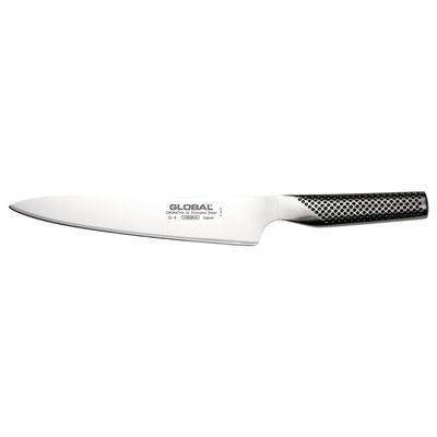 Global 8 1/4 Inch Carving Knife - Lightweight Japanese Stainless Steel, Razor-Sharp Edge, Made in Japan, G-3
