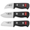 WSTHOF Gourmet Three Piece Pairing Knife Set | 3-Piece German Knife Set | Precise Laser Cut High Carbon Stainless Steel Pairing Knife Set  Model 9727 view 1