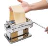 Pasta Maker Deluxe Set- Stainless Steel Machine w 3 Interchangeable Attachments- Make 5 Different Pastas- Spaghetti Fettuccini Angel Hair Ravioli Lasagnette- Durable Cutters for Adjustable Thicknesses view 4