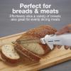 Proctor Silex Easy Slice Electric Knife for Carving Meats, Poultry, Bread, Crafting Foam and More, Lightweight with Contoured Grip, White view 2