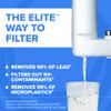 Brita Faucet Mount Water Filter System, White, No-Wait Filtration, Easy Install, Multi-Use Tap Water Filter for Kitchens, Bathrooms & Small Spaces view 2