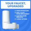 Brita Faucet Mount Water Filter System, White, No-Wait Filtration, Easy Install, Multi-Use Tap Water Filter for Kitchens, Bathrooms & Small Spaces view 3