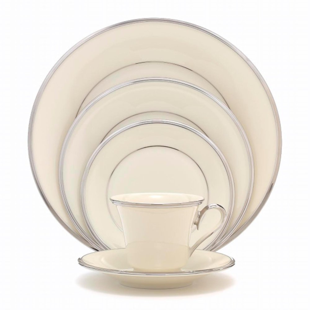 Lenox Solitaire 5-Piece Place Setting, White