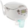 Zojirushi NS-ZCC10 5-1/2-Cup Neuro Fuzzy Rice Cooker and Warmer, Premium White view 2