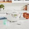 Zojirushi NS-ZCC10 5-1/2-Cup Neuro Fuzzy Rice Cooker and Warmer, Premium White view 4