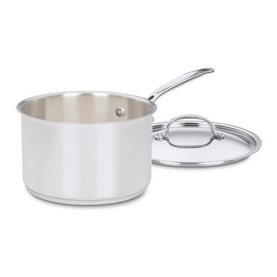 Cuisinart 7194-20 Chef's Classic Stainless 4-Quart Saucepan with Cover