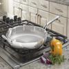 Cuisinart 722-30H Chef's Classic Stainless 12-Inch Open Skillet with Helper Handle,Stainless Steel view 2