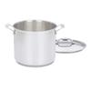 Cuisinart 12-Quart Stockpot w/Lid, Chef's Classic Collection, Silver, 766-26AP1 view 1