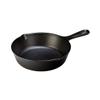 Lodge 8 Inch Cast Iron Pre-Seasoned Skillet  Signature Teardrop Handle - Use in the Oven, on the Stove, on the Grill, or Over a Campfire, Black view 1