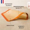 Silpat Premium Non-Stick Silicone Baking Mat, Half Sheet Size, 11-5/8 x 16-1/2, Orange view 2