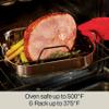 All-Clad Specialty Stainless Steel Roaster with Nonstick Rack 11x14 Inch Oven Broiler Safe 600F Roaster Pan, Pots and Pans, Bakeware, Silver view 4