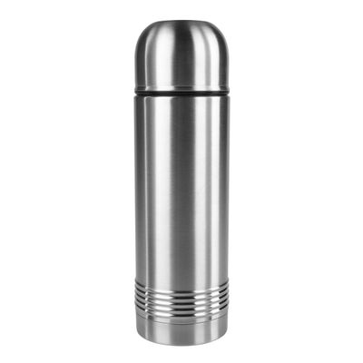 Emsa "Senator" 33.8 oz Vacuum Flask from Stainless Steel, Silver