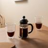 Bodum Caffettiera French Press Coffee Maker, Black Plastic Lid and Stainless Steel Frame, 3-Cup, 12-Ounce view 4