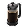 Bodum 12oz Brazil French Press Coffee Maker, High-Heat Borosilicate Glass, Black - Made in Portugal view 1