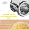 Kchenprofi Stainless Steel Single Drum Rotary Cheese Grater, for Chocolate and Nuts - Durable Stainless Steel Rotary Grater view 2