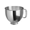 KitchenAid K5THSBP Tilt-Head Polished Stainless Steel Bowl with Comfortable Handle, Stainless Steel, 5-Quart view 1