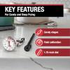 CDN ProAccurate Candy & Deep Fry Thermometer | Insta-Read 7" Stem | NSF Certified | 100400F Range | For Candy, Sugar, Oil, Deep Frying, Roasts, Poultry | Adjustable Pot Clip | IRXL400 view 2