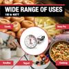 CDN ProAccurate Candy & Deep Fry Thermometer | Insta-Read 7" Stem | NSF Certified | 100400F Range | For Candy, Sugar, Oil, Deep Frying, Roasts, Poultry | Adjustable Pot Clip | IRXL400 view 4