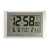 Acctim Stratus Smartlite Wall/Desk Clock, Silver view 1