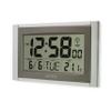 Acctim Stratus Smartlite Wall/Desk Clock, Silver view 2