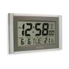 Acctim Stratus Smartlite Wall/Desk Clock, Silver view 3