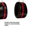 3M H10A Peltor Optime 105 Over the Head Earmuff, Ear Protectors, Hearing Protection, NRR 30 dB view 3