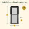 Cuisinart DCG-12BC Grind Central Coffee Grinder, Blade, Silver view 3