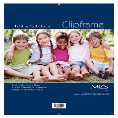 MCS 11x14 Inch Glass Clip Frame (55114)