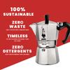 Bialetti - Moka Express: Iconic Stovetop Espresso Maker, Makes Real Italian Coffee, Moka Pot 12 Cups (22.6 Oz - 670 Ml), Aluminum, Silver view 4