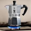 Bialetti - Moka Express: Iconic Stovetop Espresso Maker, Makes Real Italian Coffee, Moka Pot 18 Cups (27 Oz - 810 Ml), Aluminium, Silver view 3